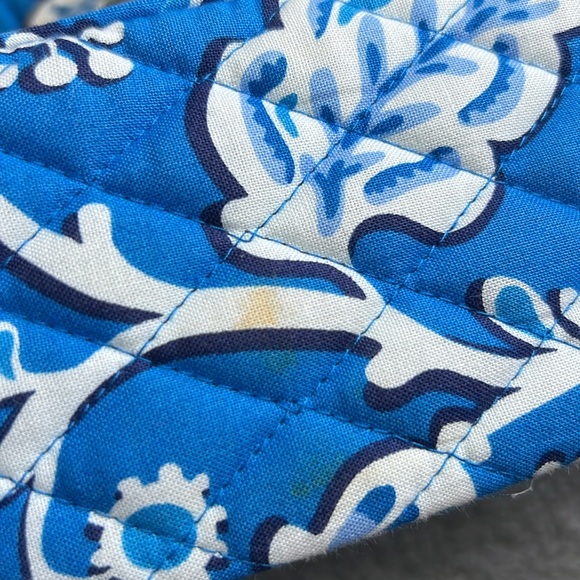 Vera Bradley Blue Lagoon Shoulder Bag - Picture 9 of 11